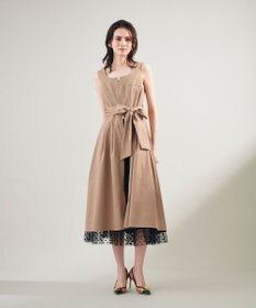 GRACE CONTINENTAL ジップディテールワンピース