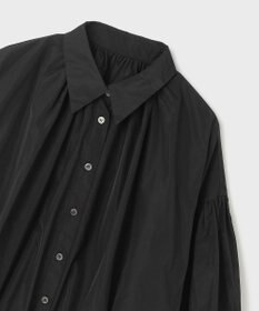 GRACE CONTINENTAL タフタギャザーシャツ