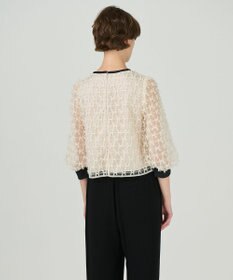 チュールリボン刺繍トップ / GRACE CONTINENTAL | GRACE