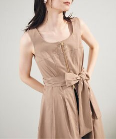 GRACE CONTINENTAL ジップディテールワンピース