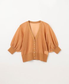 GRACE CONTINENTAL ラメシアードルマンニットカーディガン