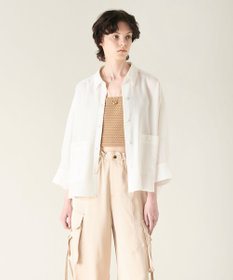 GRACE CONTINENTAL コクーンシルエットシャツ ホワイト