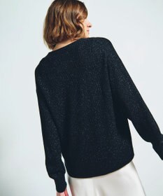 GRACE CONTINENTAL ラメニットカーディガン