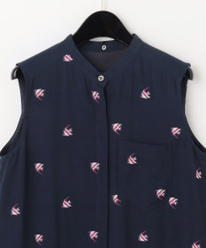 GRACE CONTINENTAL エンゼルフィッシュジャガードワンピース