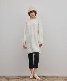 GRACE CONTINENTAL エンブロイダリーニットワンピース