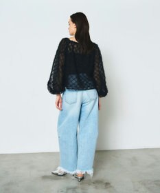 チュール刺繍トップ　GRACE CONTINENTAL チュール刺繍トップ / GRACE CONTINENTAL | GRACE CONTINENTAL