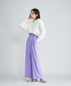 リングベルトワイドパンツ / GRACE CONTINENTAL | GRACE リングベルトワイドパンツ / GRACE CONTINENTAL | GRACE
