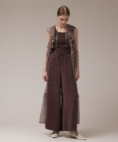 GRACE CONTINENTAL フリルカラーレースワンピース