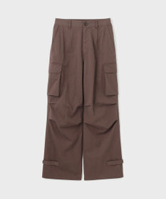 GRACE CONTINENTAL ツイルカーゴパンツ ブラウン