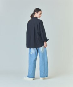 GRACE CONTINENTAL コサージュドレスシャツ