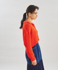 【グレースコンチネンタル】メタルスリットニットトップ メタルスリットニットトップ / GRACE CONTINENTAL | GRACE