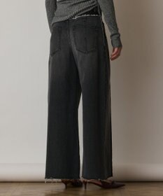 GRACE CONTINENTAL コンビデニムワイドパンツ