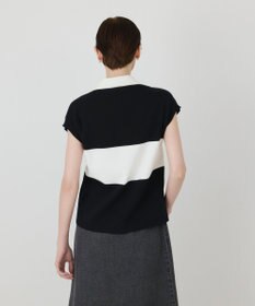 GRACE CONTINENTAL ラガーポロニットトップ