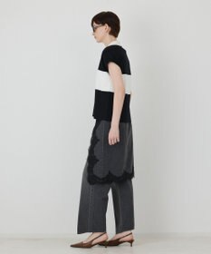 GRACE CONTINENTAL ラガーポロニットトップ