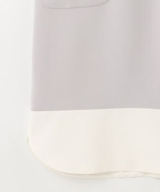 GRACE CONTINENTAL バイカラービジューワンピース