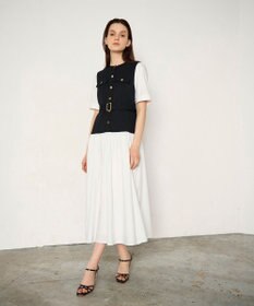 GRACE CONTINENTAL レイヤードコンビワンピース