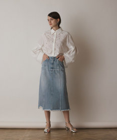 GRACE CONTINENTAL デニムタイトスカート