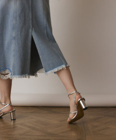 GRACE CONTINENTAL デニムタイトスカート