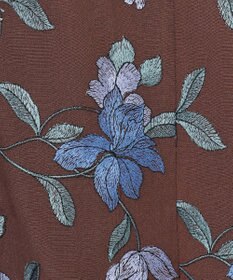 GRACE CONTINENTAL フラワー刺繍フレアスカート