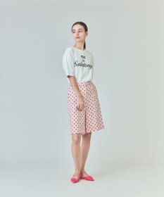 GRACE CONTINENTAL レタードプリントTシャツ