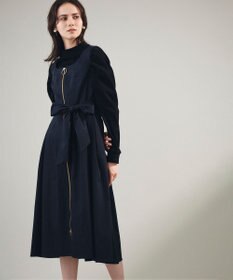 GRACE CONTINENTAL ジップディテールワンピース