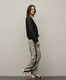 GRACE CONTINENTAL ノーカラーカラミブルゾン