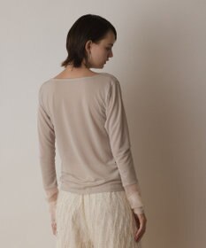 GRACE CONTINENTAL シアーアセテートカットトップ