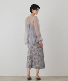 GRACE CONTINENTAL フラワー刺繍セットワンピース
