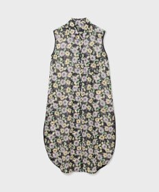 GRACE CONTINENTAL フラワーロングシャツ