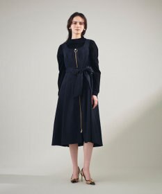 GRACE CONTINENTAL ジップディテールワンピース