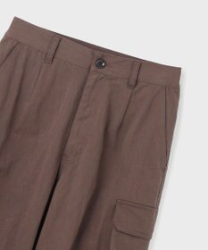 極美品✨グレースコンチネンタル 現行 カーゴパンツ リボン キャメル 2024 サテンカーゴパンツ / GRACE CONTINENTAL | GRACE CONTINENTAL