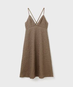 GRACE CONTINENTAL エンボスキャミワンピース