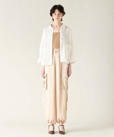 GRACE CONTINENTAL コクーンシルエットシャツ