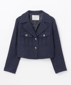 新品 グレースコンチネンタル ラメツイード コート ラメツイードコート / GRACE CONTINENTAL | GRACE CONTINENTAL