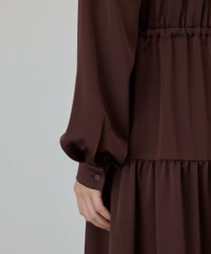 GRACE CONTINENTAL ボウタイティアードワンピース