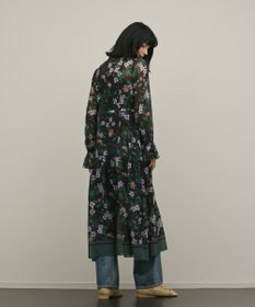 GRACE CONTINENTAL ドロストティアードフレアワンピース