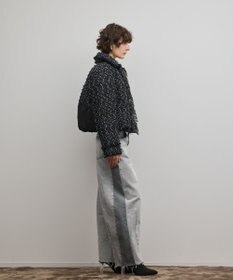 GRACE CONTINENTAL ツイードダウンジャケット