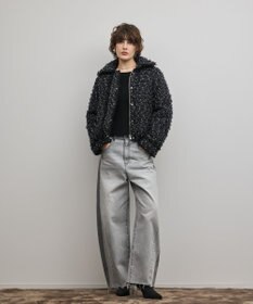 GRACE CONTINENTAL ツイードダウンジャケット