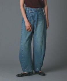 GRACE CONTINENTAL ラップ2wayデニムパンツ
