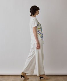 GRACE CONTINENTAL スカーフプリントコンビトップ