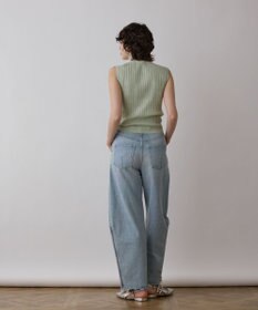 GRACE CONTINENTAL スパンコールニットノースリーブ