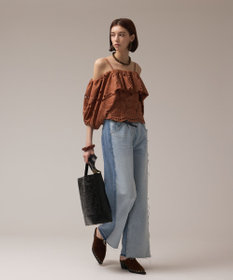 【グレースコンチネンタル】カットワークオフショルトップ カットワークオフショルトップ / GRACE CONTINENTAL | GRACE