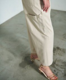 GRACE CONTINENTAL アシンメトリーワークパンツ