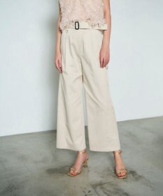 GRACE CONTINENTAL アシンメトリーワークパンツ