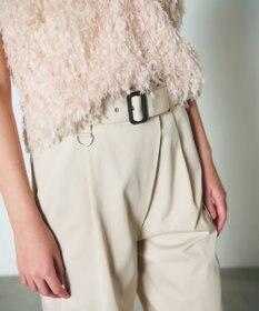 GRACE CONTINENTAL アシンメトリーワークパンツ