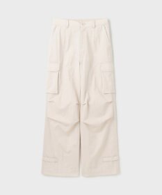 GRACE CONTINENTAL ツイルカーゴパンツ キナリ