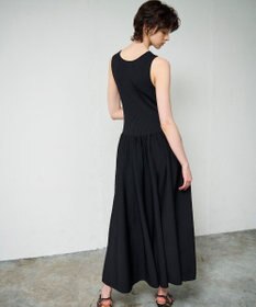 GRACE CONTINENTAL アメスリニットギャザーワンピース