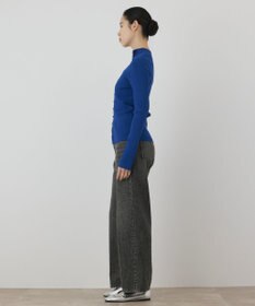 GRACE CONTINENTAL ボタンリブニットカーディガン