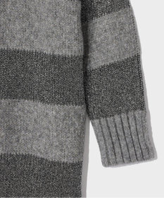 GRACE CONTINENTAL ラメボーダーニットトップ