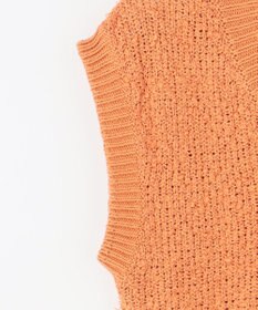 GRACE CONTINENTAL カノコショートニットトップ